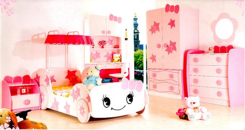 Bett Little Star pink Kinderbett Mädchen und Prinzessin