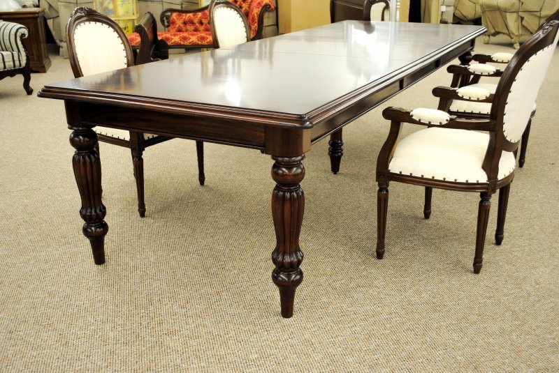 Tisch Esstisch Mahagoni Louis Stil Länge 300 cm