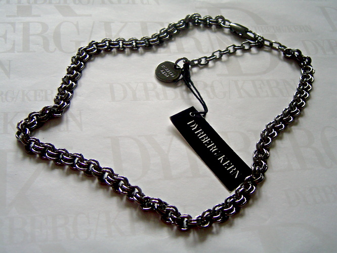 Dyrberg Kern Kette ANNA GUNMETALL SILHOUETTES