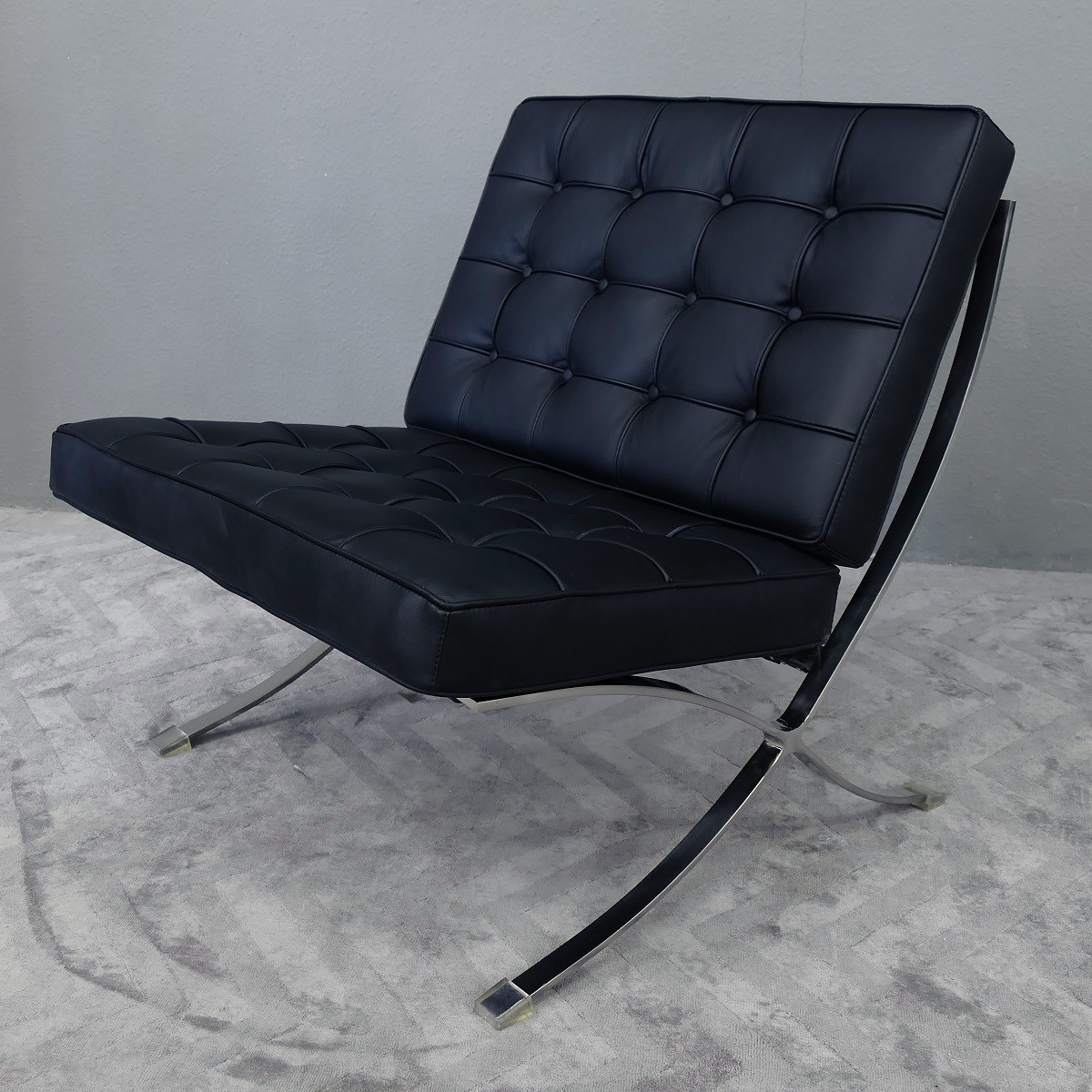 Relax Sessel mit Fußteil Ottoman Design Klassiker Couch Leder