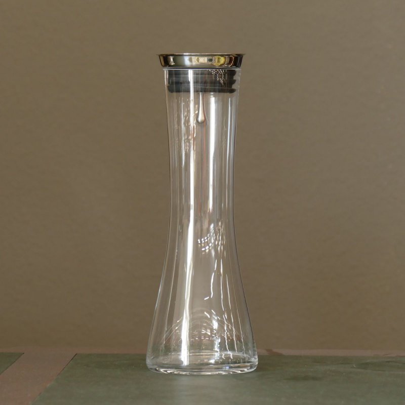 Karaffe Wasserkaraffe Saftkrug Krug Waterjug aus Glas 1,3 Liter